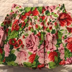 Floral Skater Skirt